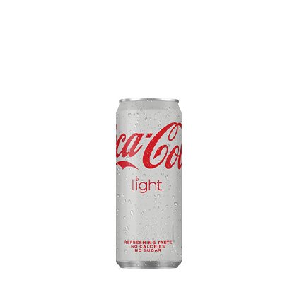 Coca Cola light sleek cans - 24 x 33 cl | Livraison de boissons Gaston